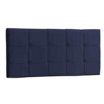 Painel King Ana Luisa 195 CM Azul Marinho - D A Decor