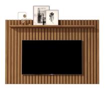 PAINEL KLAS 100% RIPADO COR FREIJÓ RÚSTICO AMADEIRADO 160cm x 135cm PARA TV ATÉ 60'' POLEGADAS CAMPEÃO DE VENDAS