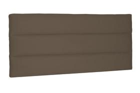 Painel La Italiana Suede Caramelo Queen 160cm - Spezzia