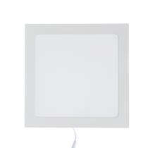 Painel Led 12w Embutir Quadrado Luz Fria 6500k Bivolt 110/220v Luminária gesso