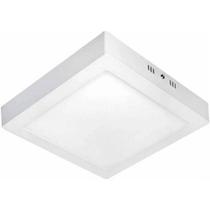 Painel LED 18W sobrepor quadrado 127/220V 1250 Lúmens - Luz Branca Fria -