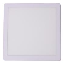 Painel LED 20,5x20,5 Quadrado Branco Sobrepor 18W 4000K Foxlux