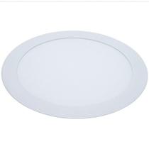 Painel LED Alumínio de Embutir Modaza Redondo, 18Watts, Luz Branca, 6500K