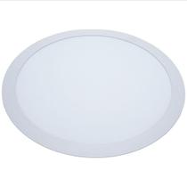 Painel LED Alumínio de Embutir Modaza Redondo, 24Watts, Luz Branca, 4000K