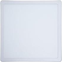 Painel LED Alumínio de Sobrepor Modaza Quadrado, 18Watts, Luz Branca, 6500K
