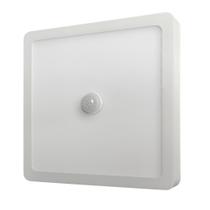 Painel Led Com Sensor Modelo Quadrado Sobrepor Cor Branco Potência 18W 6500K Tensão Bivolt Marca Blumenau - Blumenau Iluminação