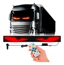 Painel Led Controle APP Olhos Caminhão 2m Imagens Animações Texto Painel Led Controle APP Olhos Caminhão 2m Imagens Animações Texto