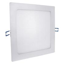 Painel LED de Embutir 18WPainel LED Embutir 18W 6000K 1244LM Quadrado Branco 22CM Bivolt Empalux Luz Branco Frio Quadrado Bivolt Empalux