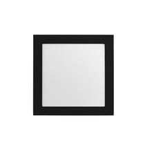 Painel LED de Embutir Jet Black 20W Luz Branca Quadrado Preto Bivolt Save Energy