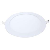 Painel led de embutir redondo 22cm 18w 6500k emissão de luz branca avant