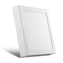 Painel LED de Sobrepor 12W Luz Amarela Quadrado Bivolt Save Energy