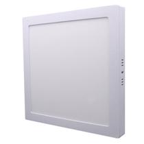 Painel LED de Sobrepor 18W Luz Amarela Quadrado Bivolt Empalux