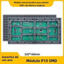 Painel LED Digital P10 À Prova d'Água Para Uso Externo, Display SMD Com Módulo HUB12 Painel LED Digital P10 À Prova d'Água Para Uso Externo, Display SMD Com Módulo HUB12