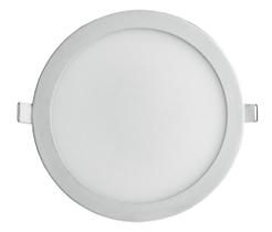 Painel Led Embutir 12w 3000k Redondo Opus