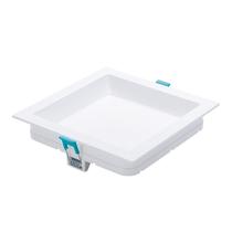 Painel Led Embutir 12w 5000k 1000lm Recuado Quadrado Branco 16,7cm Bivolt