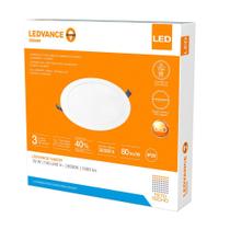 Painel led embutir 18w 6500k biv. redondo ledvance 7014198