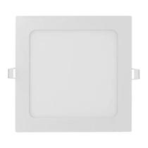 Painel Led Embutir 24W 4000K 1440Lm Quadrado Branco 30Cm Ourolux