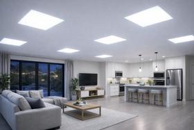 Painel LED Embutir 62x62cm 48W Branco Frio