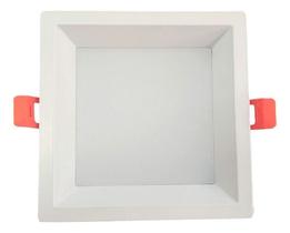 Painel LED Embutir D Quadrado Branco 36W Branco Quente 3000k