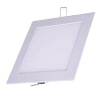 Painel Led Embutir Quadrada 12W 3000K Branco Quente 16,8Cm