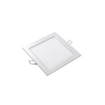 Painel led embutir quadrado 12w bc bivolt branco frio