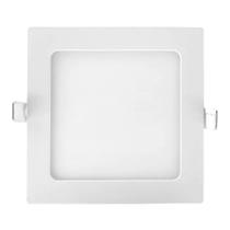 Painel Led Embutir Quadrado 12W Opus 6500K Luz Branca Bivolt