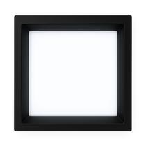 Painel Led Embutir Quadrado Recuado 24w 4000k Branco Neutro Bivolt Preto