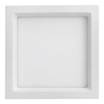 Painel Led Embutir Recuado 18w 6500k Quadrado Branco Opus