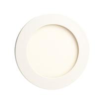Painel Led Embutir Redondo Branco Frio 6500K 12W Bivolt - Iluminação Fria e Design Slim Moderno
