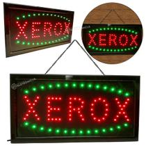 Painel LED Fluorescente XEROX” Neon Colorido Piscante com 1,20m de Cabo LE2006XEROX