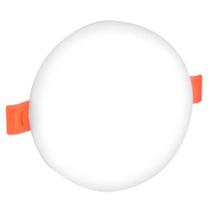 Painel LED Frameless Redondo 17W 6500K Branco Bivolt Liege