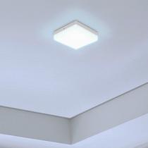 Painel LED Frameless Sobrepor 24W Quadrado 6500K Taschibra