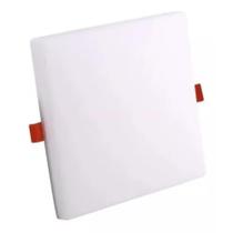 Painel Led Infinity Quadrado Sobrepor/Embutir 18w Biv Luz Amarela 3000k Gaya