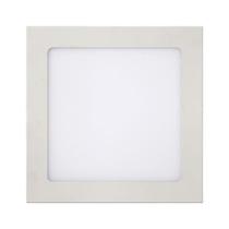 Painel Led Kian Quadrado Sobrepor Branco 12W Bivolt 3000K -