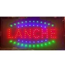 Painel Led Letreiro Luminoso Lanche LE-2017 Lelong