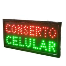 painel led letreiro luminoso placa Conserto Celular 220v painel led letreiro luminoso placa Conserto Celular 220v