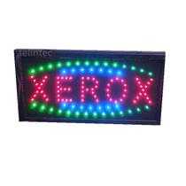 painel led letreiro luminoso placa Xerox 110v - telintec
