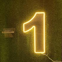 Painel Led Neon - Nº 1 - 1 unidade - Rizzo