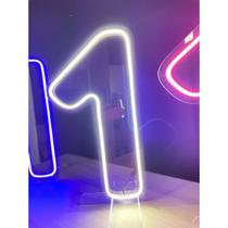 Painel Led Neon Números 0 a 9 Acrílico Cristal 50cm Altura Um Dois Três Quatro Cindo Seis Sete Oito Nove Zero Todos núme Painel Led Neon Números 0 a 9 Acrílico Cristal 50cm Altura Um Dois Três Quatro Cindo Seis Sete Oito Nove Zero Todos núme
