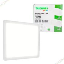 Painel Led Plafon 12w Quadrado Embutir 17cm Branco Frio Luminária Bivolt