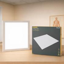 Painel Led Plafon 36w 6500k Bivolt Embutir 40x40 Quadrado Branco Cod: ALUT000503 Alut By Avant