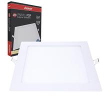 Painel Led Plafon Embutir 18W 4000K Neutro 22 x 22 cm AVANT