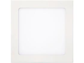 Painel Led Plafon Kian Quadrado Sobrepor Branco Frio 12W Bivolt 6000K
