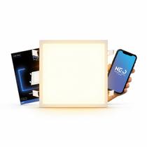 Painel led Plafon Smart Inteligente Embutir 24w 2700k a 6500k 29,5cm 110v/220v Bivolt Quadrado Cod:290128075 Avant Neo