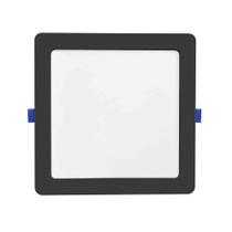 Painel LED Play Embutir Quadrado 18W Bivolt 3.000K - Preto Painel LED Play Embutir Quadrado 18W Bivolt 3.000K - Preto