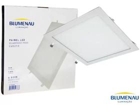 Painel led play embutir quadrado 24w 100-240v 6.500k branco - BLUMENAU Painel led play embutir quadrado 24w 100-240v 6.500k branco - BLUMENAU
