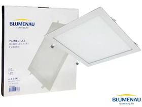 Painel led play embutir quadrado 24w 100-240v 6.500k branco - BLUMENAU