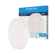 Painel LED Play Sobrepor Redondo 12W Bivolt 6.500K - Branco Painel LED Play Sobrepor Redondo 12W Bivolt 6.500K - Branco