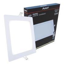 Painel Led Pop Quadrado 18W Embutir Avant 4000K Bivolt Painel Led Pop Quadrado 18W Embutir Avant 4000K Bivolt