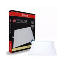 Painel Led Pop Quadrado 18W Embutir Avant 4000K Bivolt Painel Led Pop Quadrado 18W Embutir Avant 4000K Bivolt